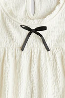 Picot-Trimmed Blouse
