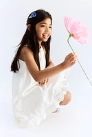 Embroidered Cotton Poplin Dress