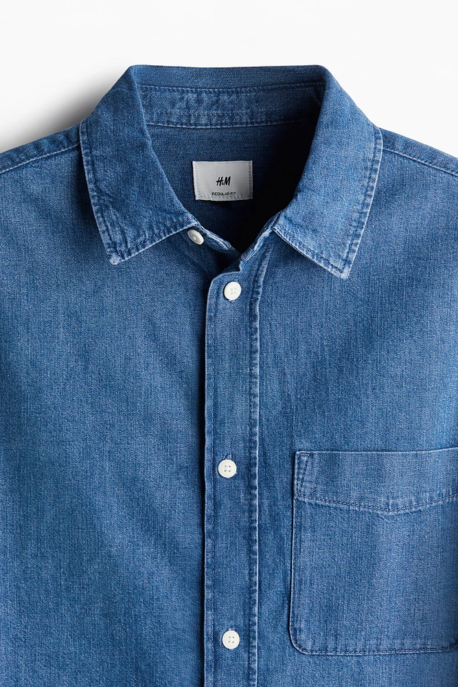 Regular Fit Denim Shirt