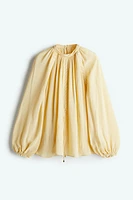 Oversized Chiffon Blouse