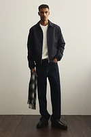 Regular Fit Waffled Sweater