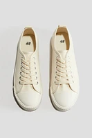 Cotton Canvas Sneakers