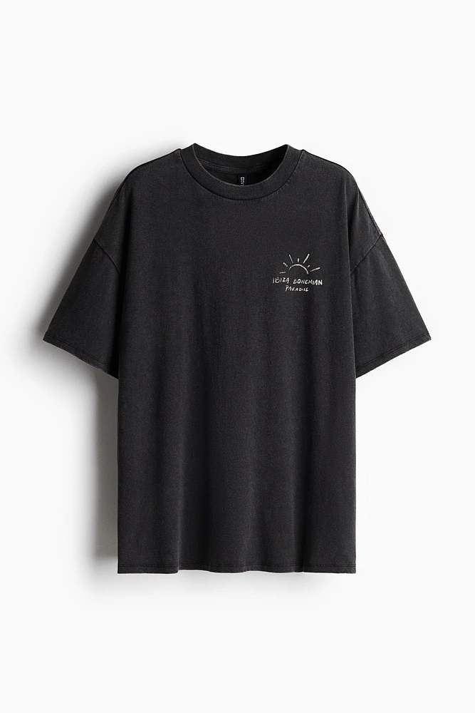 T-shirt grande taille avec motif