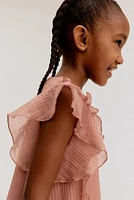 Ruffle-Detail Dress