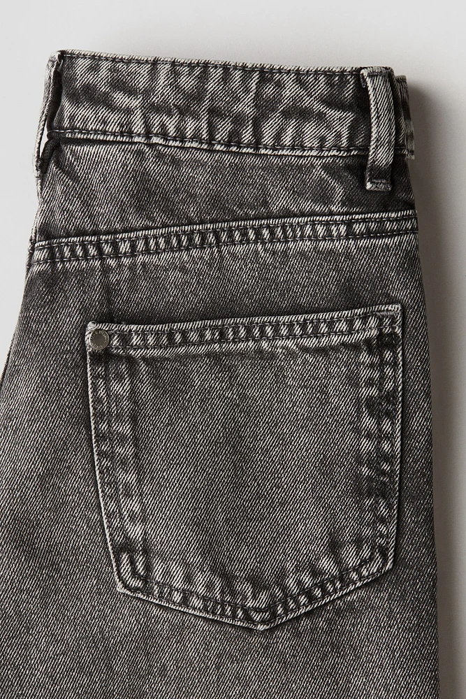 Loose Fit Bootcut Leg Jeans