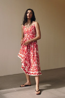 Robe à bretelles fines