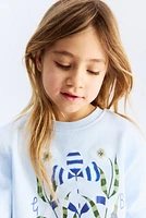 Printed Cotton Sweatshirt