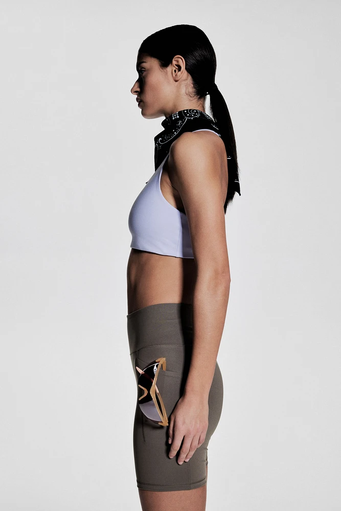 Pocket-Detail Biking Shorts with DryMove™