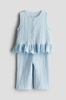 2-Piece Seersucker Set