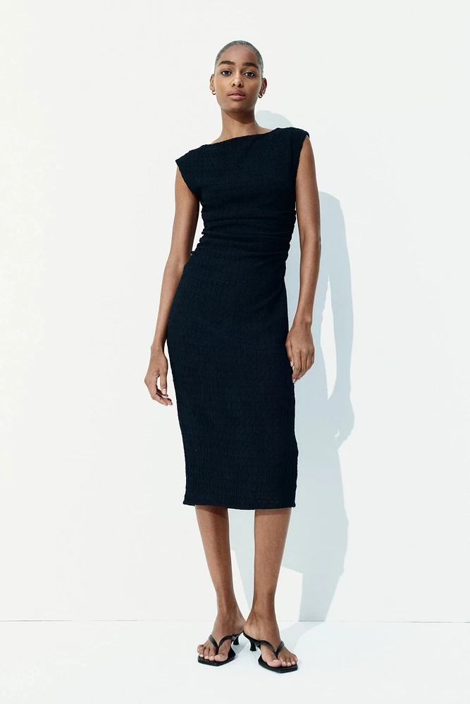 Draped Bodycon Dress