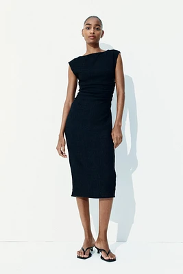 Draped Bodycon Dress