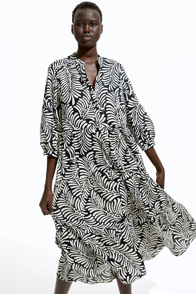 Tiered Midi Dress