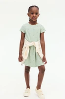 Ribbed Jersey Dress