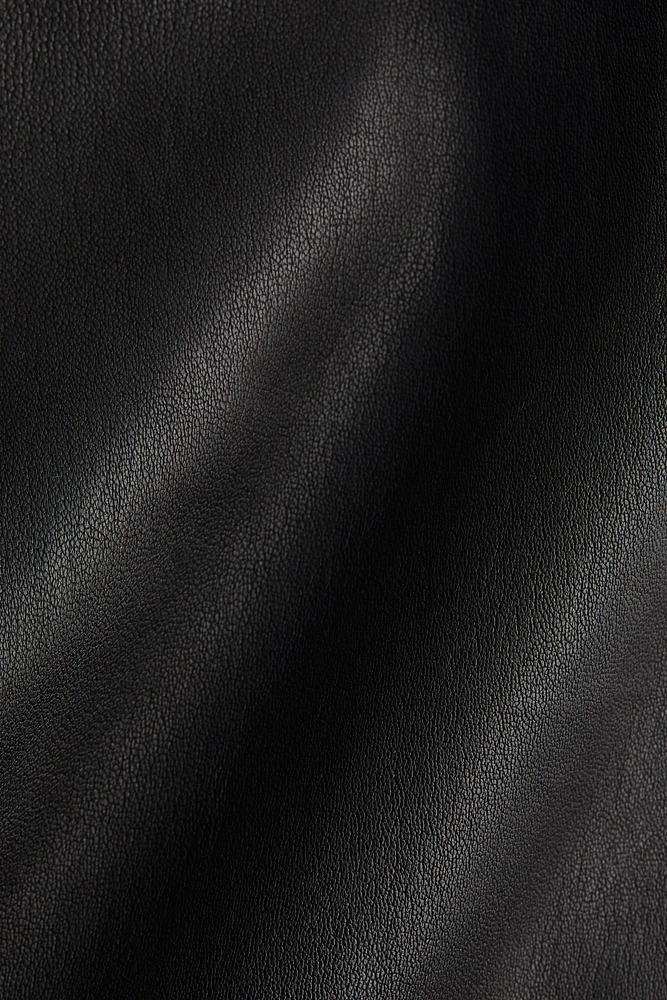 Slim-Fit Leather Pants