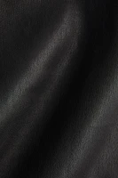 Slim-Fit Leather Pants