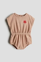 Terry romper suit