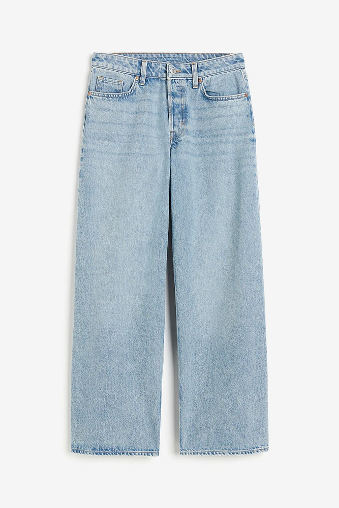 Curvy Fit Baggy Low Jeans