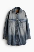 Oversized Denim Shirt