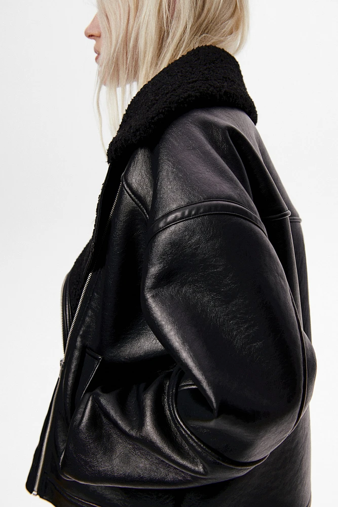 Double-Faced Biker Jacket