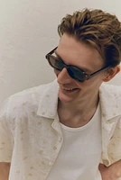 Regular-Fit Embroidered Resort Shirt