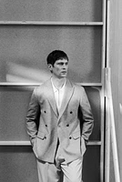 Relaxed-Fit Double-Breasted Linen-Blend Jacket
