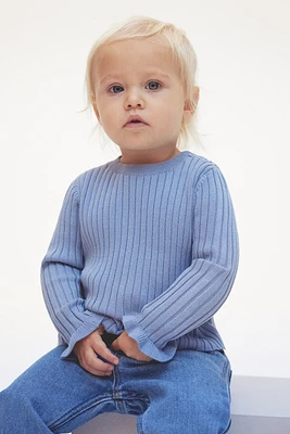 Rib-knit Sweater