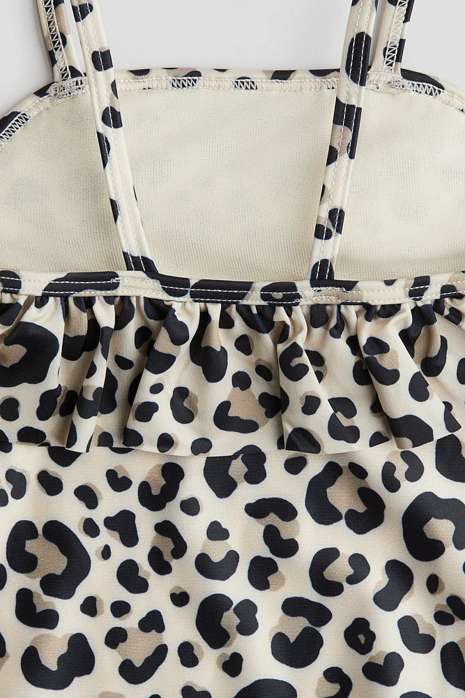 Flounce-Trimmed Swimsuit
