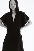 A-Line Muslin Dress