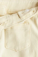 Flared Twill Pants