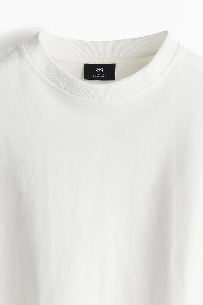 Loose Fit Cotton Jersey Shirt