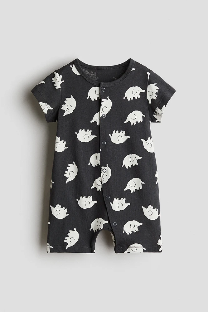 Printed Pajama Jumpsuit