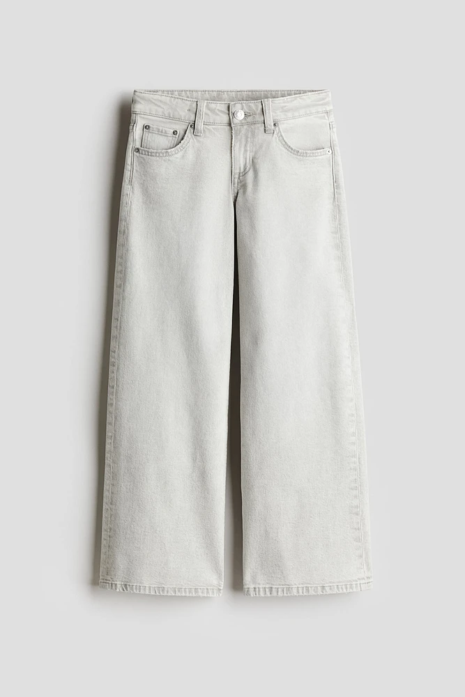 Wide Leg Low Jeans