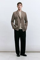Regular-Fit Double-Breasted Jacket