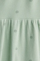 Ribbed Jersey Dress