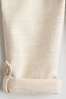 Cotton Roll-Up Chinos