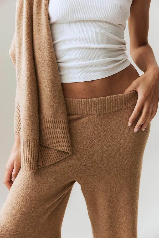 Fine-knit Pants