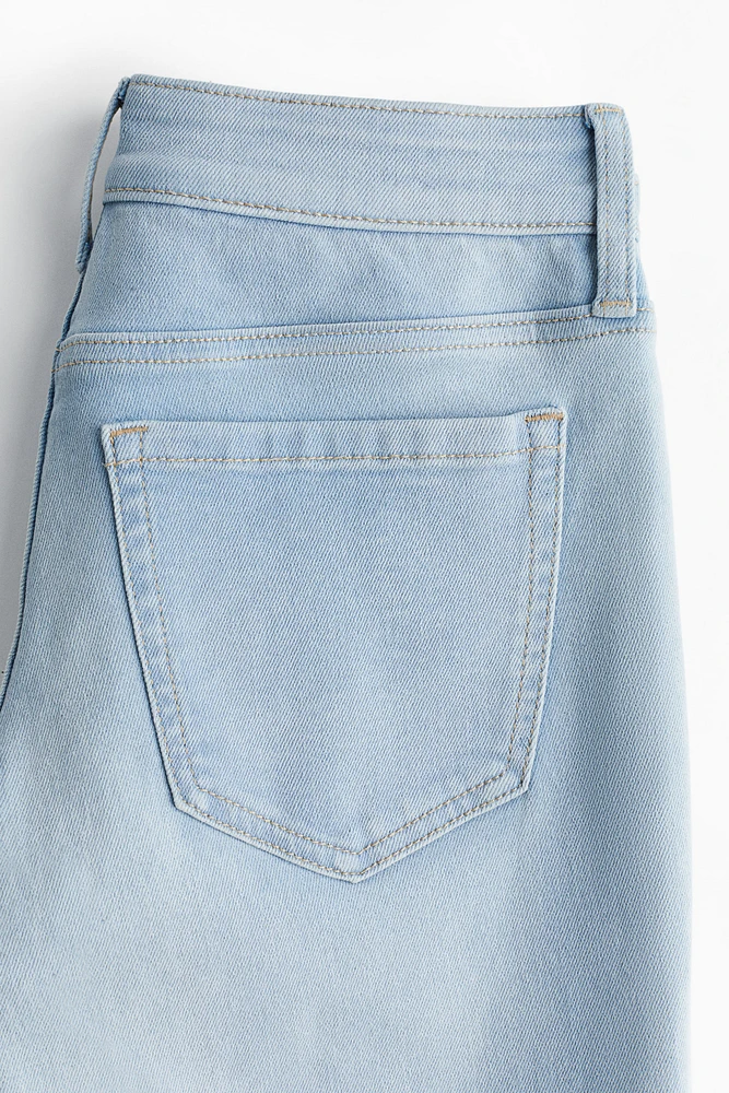 Flared Low Ankle Jeans