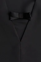Bow-Detail Sleeveless Dress