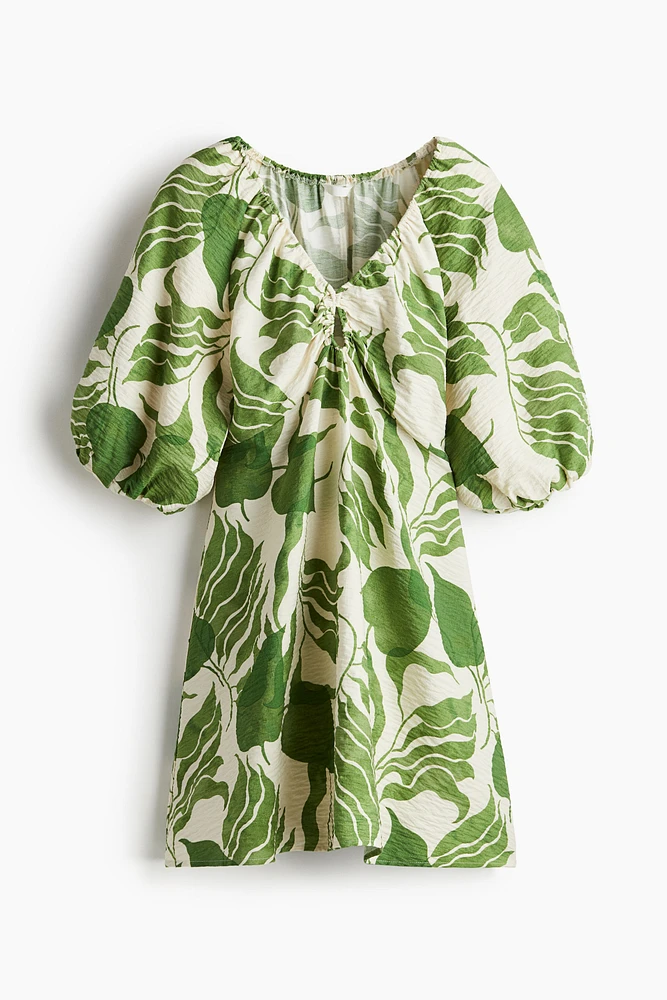 Crêpe Mini Dress