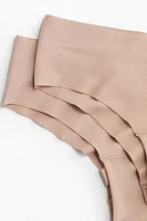 3-Pack Invisible Cotton Hipster Briefs