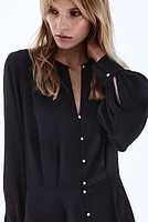 Long-Sleeved Dress