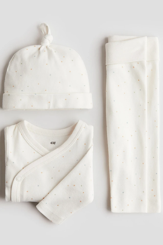 3-piece cotton jersey set