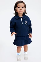 Ensemble 2 pièces en coton avec motif