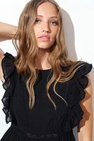 Dress with Pintucks