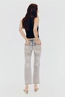 Crinkled Jersey Sleeveless Top