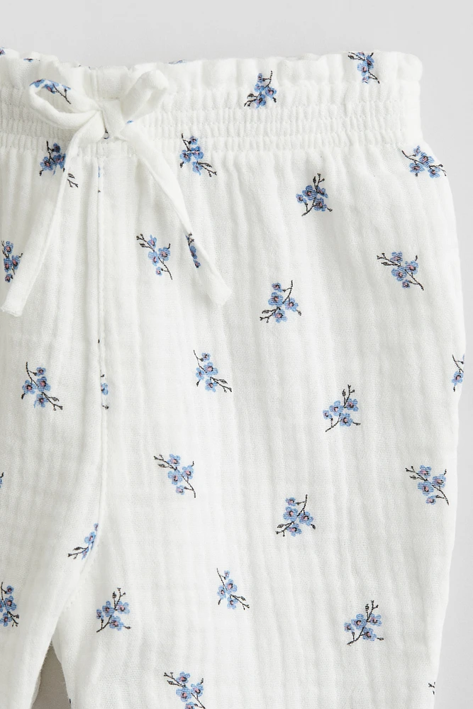 Pantalon à taille élastique