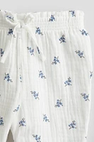 Pantalon à taille élastique