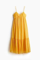 Crinkled Strappy Dress