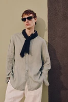 Regular-Fit Linen Shirt