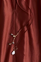 Blouse en lyocell mélangé